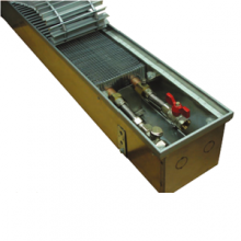 Внутрипольные конвекторы EVA COIL- КУ - 1000 (с вентилятором) теплоотдача 754 - 1150 Вт